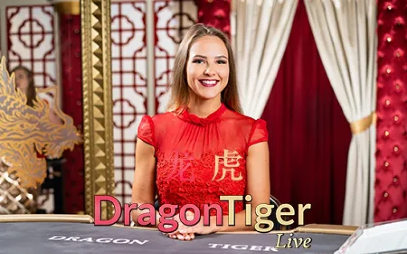 See if luck is on your side with a round of Dragon Tiger at Krikya online casino.