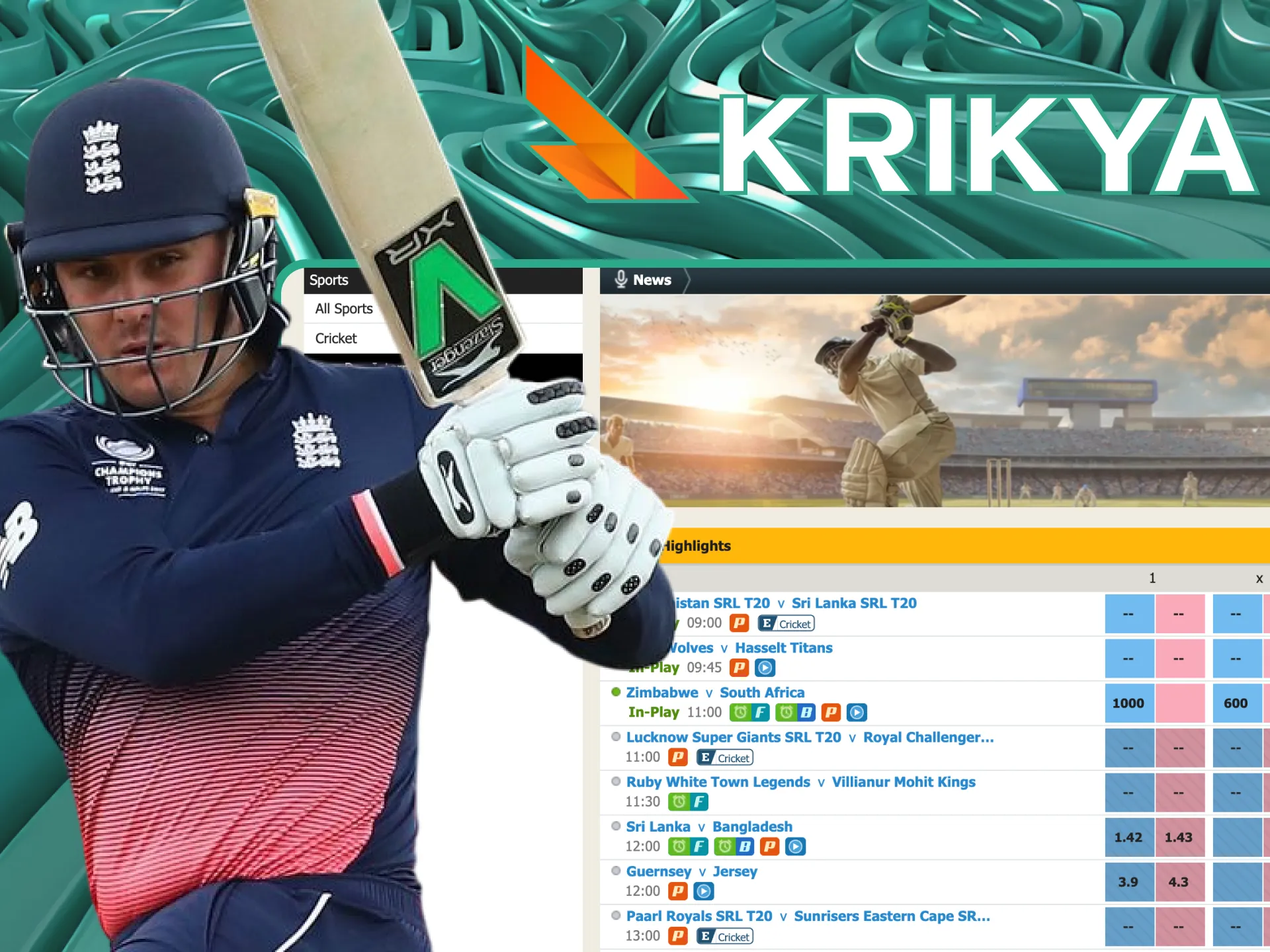 Jason Roy brings his championship mindset to Krikya Casino.