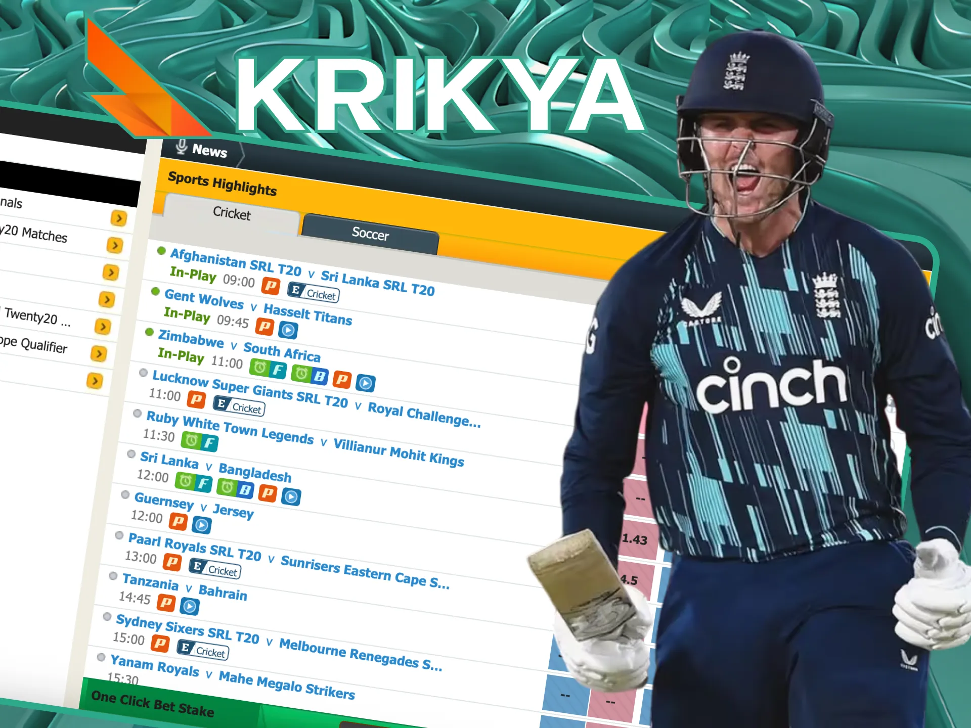 Jason Roy helps players maximize their wins at Krikya Casino.