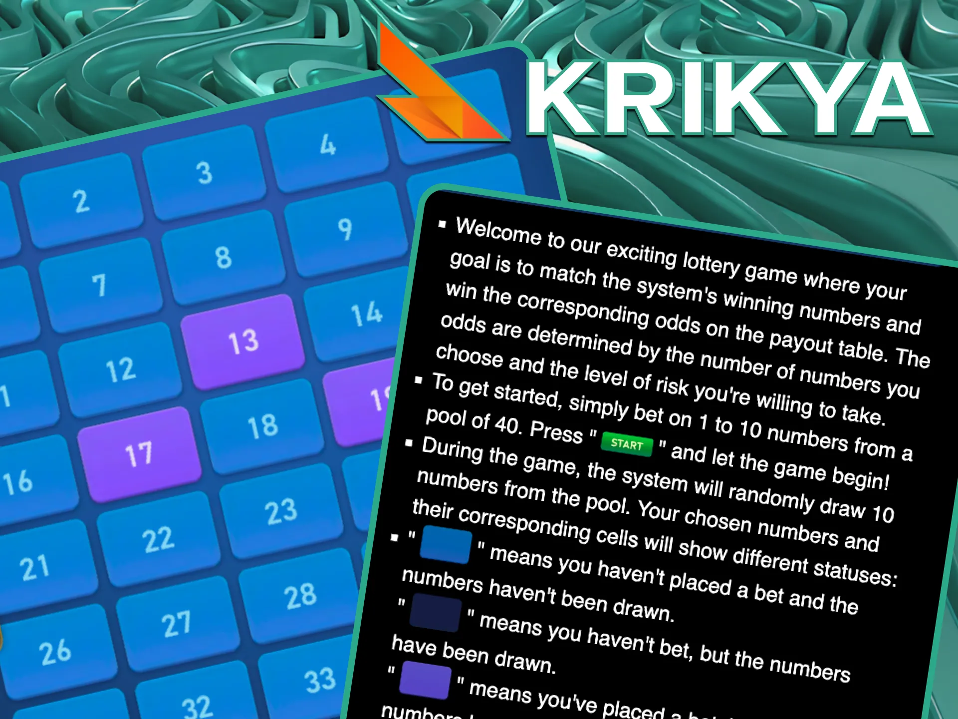 Find out the best strategy for picking numbers in Keno to find the right balance between risk and reward.