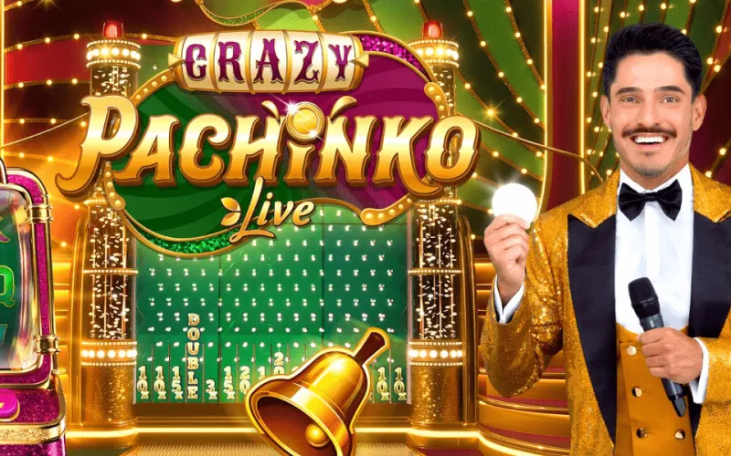 Experience the suspense of the Pachinko bonus, where a dropping puck can land in 'Double' zones to massively boost your prize.